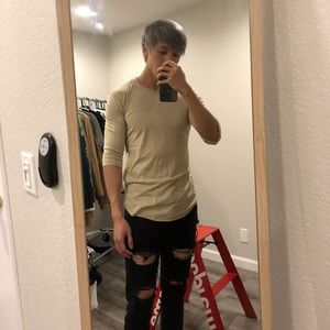 Zara 3/4 sleeve T-shirt